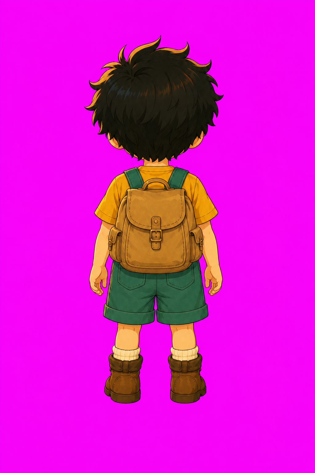 Aiko, vista posterior de referencia